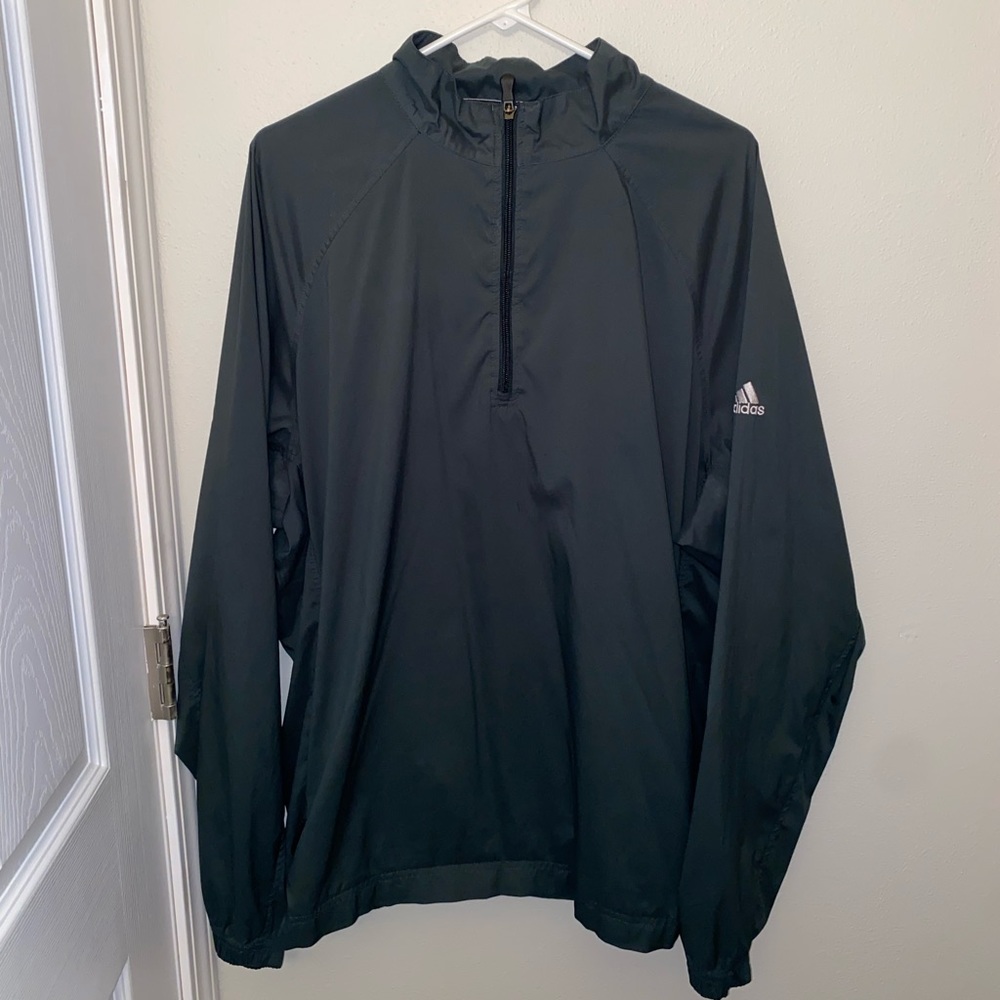 Men’s adidas wind breaker quarter zip. Size xl.